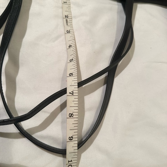 Michael Kors Designer Medium Gray Nylon Shoudler Tote Handbag W/ Outer Pockets - Picture 13 of 13